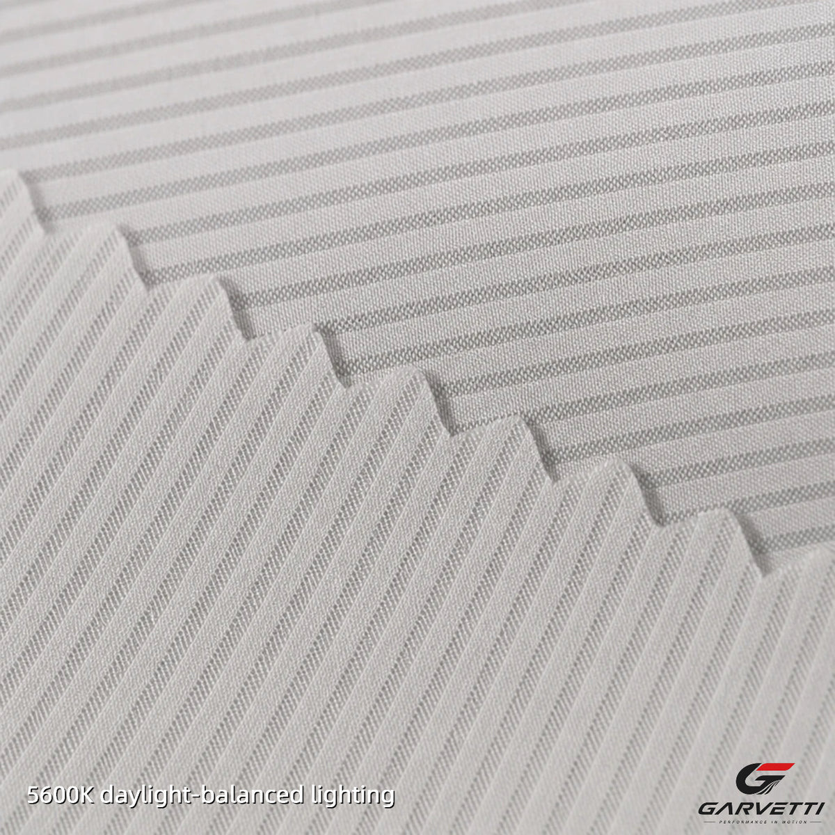 20D Fine Stripe 4-Way Stretch Running Fabric by Meter, 75% Polyester 25% Spandex, 75gsm, Anti-Yellowing, Moisture Wicking, Soft Handfeel