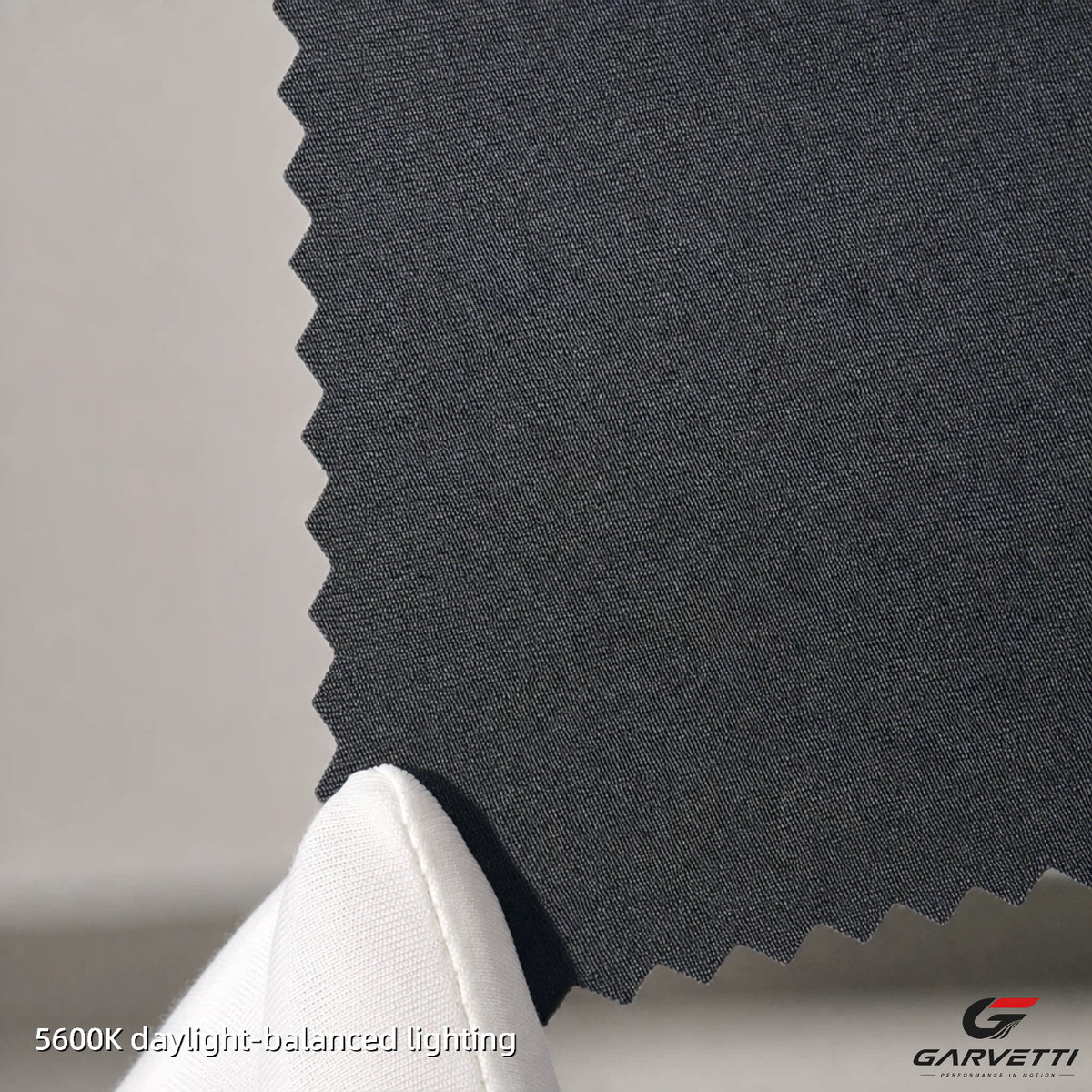Black 20/20 Nylon Spandex Interlock Fabric by Meter, 75% Nylon 25% Spandex, 120gsm, Lightweight Smooth, Summer
