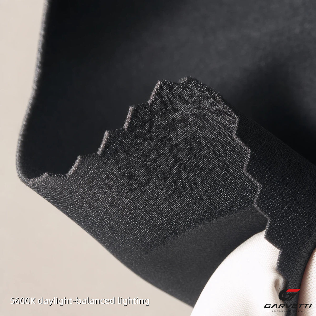 Black 30/30 Nylon Spandex Interlock Fabric by Meter, 71% Nylon 29% Spandex, 200gsm, Moisture Wicking, Double Face Smooth