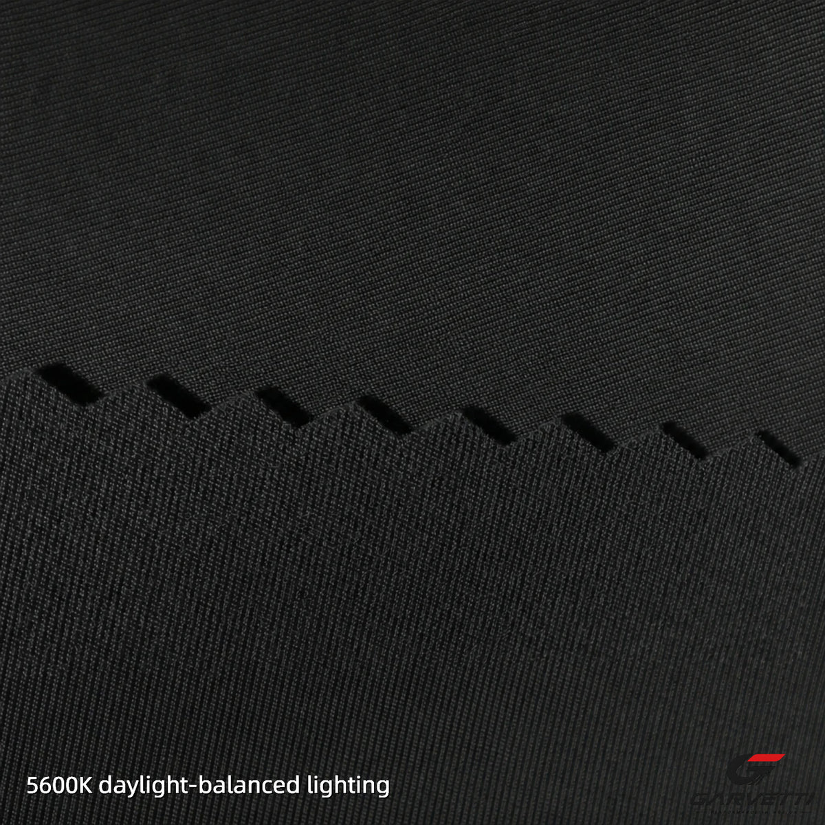 Black 20/20 Nylon Spandex Interlock Fabric by Meter, 75% Nylon 25% Spandex, 120gsm, Lightweight Smooth, Summer