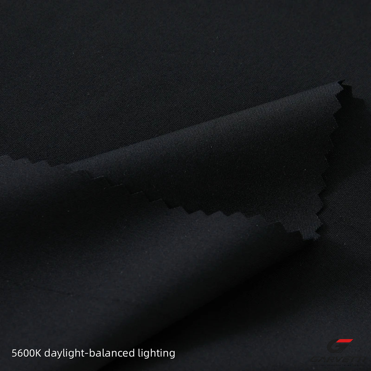 Black 30/30 Nylon Spandex Interlock Fabric by Meter, 71% Nylon 29% Spandex, 200gsm, Moisture Wicking, Double Face Smooth