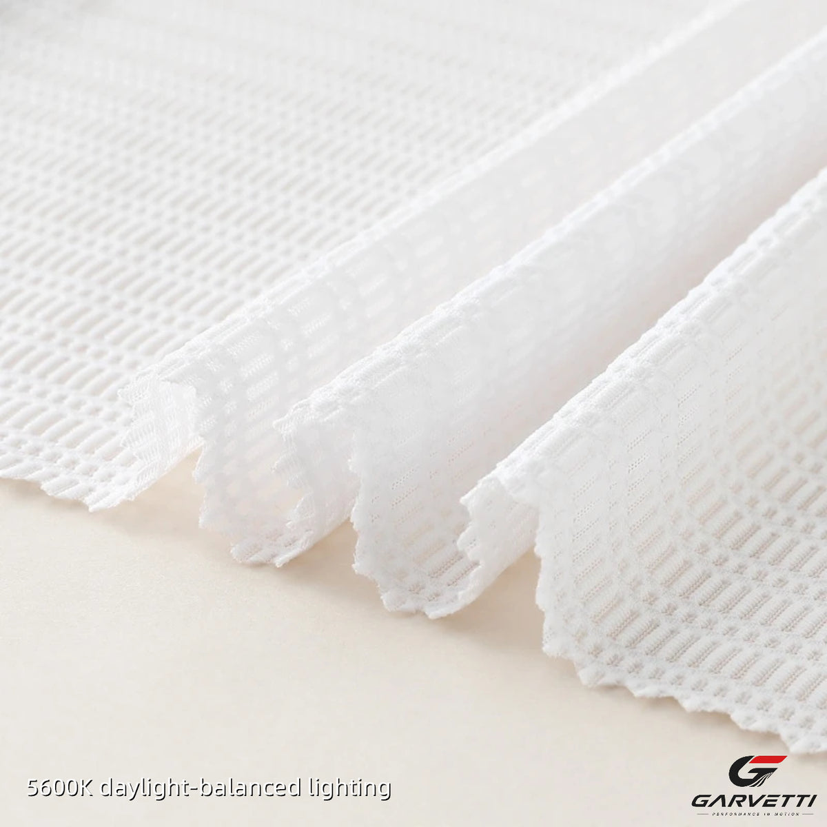 Quick Dry Solution Dyed Grid Mesh Running Fabric by Meter, 87% Polyester 13% Spandex, 110gsm, Permanent Wicking, Breathable Sportswear Knit