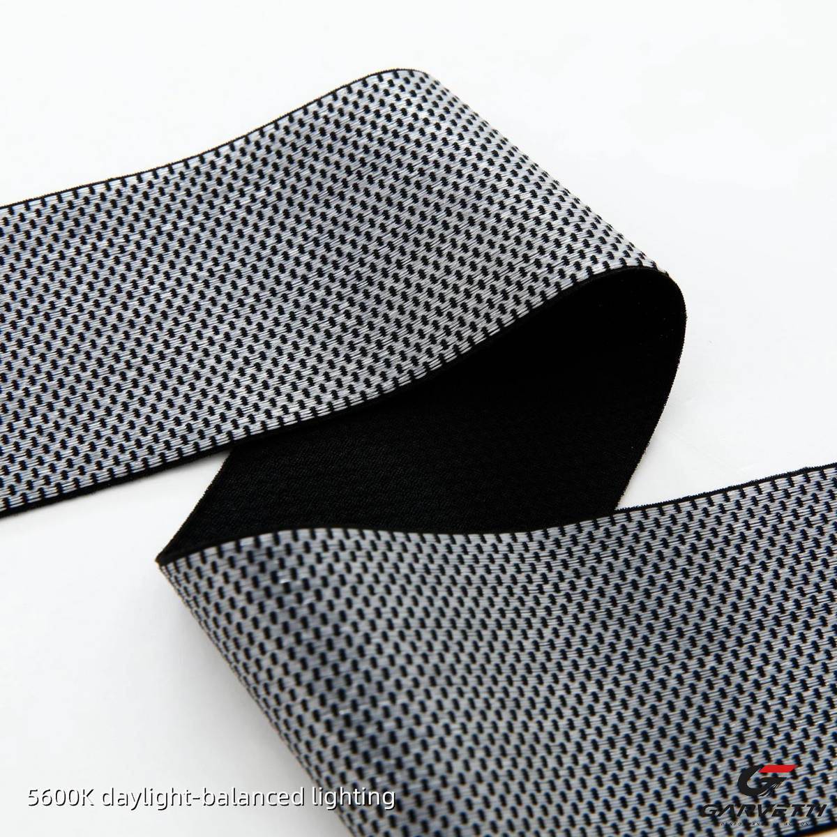 Ultra Thin Black Check Non-Slip Gripper Elastic Webbing Band, 50% Nylon 50% Spandex, 5cm Wide, Cycling Shorts Leg Hem