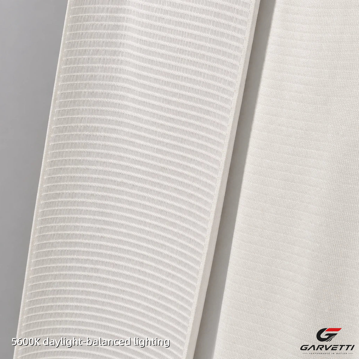 White Horizontal Stripe Non-Slip Gripper Elastic Webbing, 50% Polyester 50% Spandex, Solution Dyed Anti-Slip, Digital Print