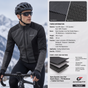 Linen Feel TPU Membrane Softshell Fabric by Meter, Nylon Spandex Face + Football Fleece, 335gsm, Windproof Thermal
